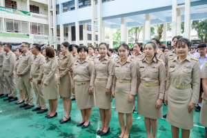 มรภ.เทพสตรี จัดกิจกรรมเคารพธงชาติเนื่องในวันพระราชทานธงชาติไทย ประจำปี พ.ศ. 2569