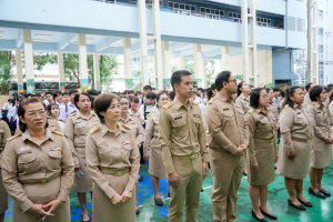มรภ.เทพสตรี จัดกิจกรรมเคารพธงชาติเนื่องในวันพระราชทานธงชาติไทย ประจำปี พ.ศ. 2569