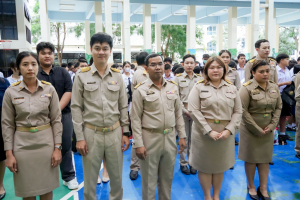 มรภ.เทพสตรี จัดกิจกรรมเคารพธงชาติเนื่องในวันพระราชทานธงชาติไทย ประจำปี พ.ศ. 2569