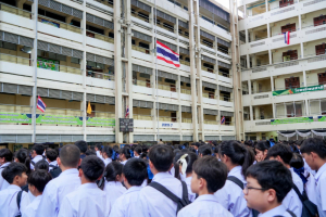 มรภ.เทพสตรี จัดกิจกรรมเคารพธงชาติเนื่องในวันพระราชทานธงชาติไทย ประจำปี พ.ศ. 2569