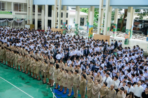 มรภ.เทพสตรี จัดกิจกรรมเคารพธงชาติเนื่องในวันพระราชทานธงชาติไทย ประจำปี พ.ศ. 2569