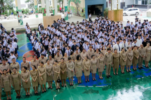 มรภ.เทพสตรี จัดกิจกรรมเคารพธงชาติเนื่องในวันพระราชทานธงชาติไทย ประจำปี พ.ศ. 2569