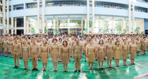 มรภ.เทพสตรี จัดกิจกรรมเคารพธงชาติเนื่องในวันพระราชทานธงชาติไทย ประจำปี พ.ศ. 2569