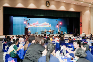 มรภ.เทพสตรี จัดงานมุทิตาจิตเกษียณอายุราชการ บุคลากรมหาวิทยาลัยราชภัฏเทพสตรี ประจำปี พ.ศ. 2569 รอยยิ้มแห่งความภูมิใจ ก้าวไปด้วยความทรงจำที่งดงาม