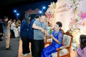 มรภ.เทพสตรี จัดงานมุทิตาจิตเกษียณอายุราชการ บุคลากรมหาวิทยาลัยราชภัฏเทพสตรี ประจำปี พ.ศ. 2569 รอยยิ้มแห่งความภูมิใจ ก้าวไปด้วยความทรงจำที่งดงาม