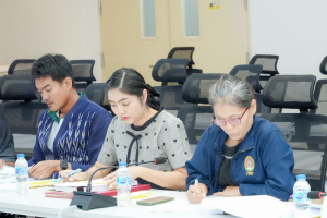 การประชุมสำนักงานบริการวิชาการและจัดการทรัพย์สิน มรภ.เทพสตรี ครั้งที่ 2/2569
