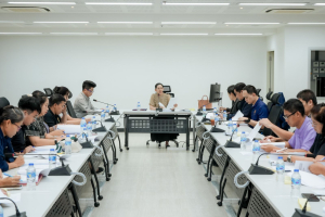 การประชุมสำนักงานบริการวิชาการและจัดการทรัพย์สิน มรภ.เทพสตรี ครั้งที่ 2/2569