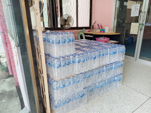 มรภ.เทพสตรี ส่งต่อความห่วงใย จัดกิจกรรม เทพสตรีปันน้ำใจมอบน้ำดื่มเพื่อสังคม ส่งมอบน้ำดื่มและข้าวสารสนับสนุนสถานสงเคราะห์เด็กหญิงสระบุรี