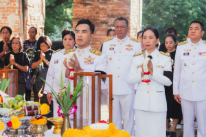 มรภ.เทพสตรี ร่วมพิธีวันคล้ายวันสวรรคตพระบาทสมเด็จพระจอมเกล้าเจ้าอยู่หัว