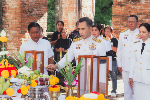มรภ.เทพสตรี ร่วมพิธีวันคล้ายวันสวรรคตพระบาทสมเด็จพระจอมเกล้าเจ้าอยู่หัว