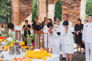 มรภ.เทพสตรี ร่วมพิธีวันคล้ายวันสวรรคตพระบาทสมเด็จพระจอมเกล้าเจ้าอยู่หัว