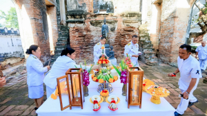 มรภ.เทพสตรี ร่วมพิธีวันคล้ายวันสวรรคตพระบาทสมเด็จพระจอมเกล้าเจ้าอยู่หัว