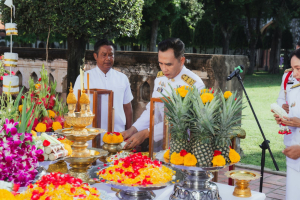 มรภ.เทพสตรี ร่วมพิธีวันคล้ายวันสวรรคตพระบาทสมเด็จพระจอมเกล้าเจ้าอยู่หัว