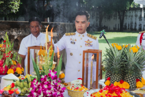 มรภ.เทพสตรี ร่วมพิธีวันคล้ายวันสวรรคตพระบาทสมเด็จพระจอมเกล้าเจ้าอยู่หัว