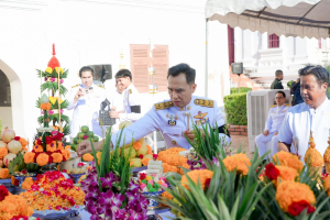 มรภ.เทพสตรี ร่วมพิธีวันคล้ายวันสวรรคตพระบาทสมเด็จพระจอมเกล้าเจ้าอยู่หัว
