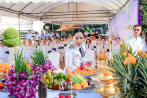 มรภ.เทพสตรี ร่วมพิธีวันคล้ายวันสวรรคตพระบาทสมเด็จพระจอมเกล้าเจ้าอยู่หัว