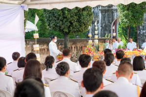 มรภ.เทพสตรี ร่วมพิธีวันคล้ายวันสวรรคตพระบาทสมเด็จพระจอมเกล้าเจ้าอยู่หัว
