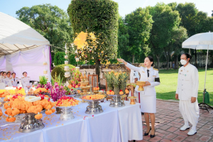 มรภ.เทพสตรี ร่วมพิธีวันคล้ายวันสวรรคตพระบาทสมเด็จพระจอมเกล้าเจ้าอยู่หัว