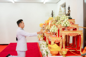 มรภ.เทพสตรี ร่วมพิธีวันคล้ายวันสวรรคตพระบาทสมเด็จพระจอมเกล้าเจ้าอยู่หัว