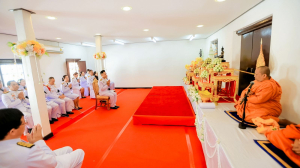 มรภ.เทพสตรี ร่วมพิธีวันคล้ายวันสวรรคตพระบาทสมเด็จพระจอมเกล้าเจ้าอยู่หัว