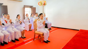 มรภ.เทพสตรี ร่วมพิธีวันคล้ายวันสวรรคตพระบาทสมเด็จพระจอมเกล้าเจ้าอยู่หัว