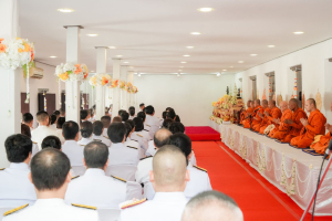 มรภ.เทพสตรี ร่วมพิธีวันคล้ายวันสวรรคตพระบาทสมเด็จพระจอมเกล้าเจ้าอยู่หัว