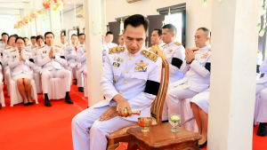 มรภ.เทพสตรี ร่วมพิธีวันคล้ายวันสวรรคตพระบาทสมเด็จพระจอมเกล้าเจ้าอยู่หัว