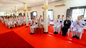 มรภ.เทพสตรี ร่วมพิธีวันคล้ายวันสวรรคตพระบาทสมเด็จพระจอมเกล้าเจ้าอยู่หัว