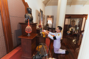 มรภ.เทพสตรี ร่วมพิธีวันคล้ายวันสวรรคตพระบาทสมเด็จพระจอมเกล้าเจ้าอยู่หัว