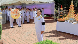 มรภ.เทพสตรี ร่วมพิธีวันคล้ายวันสวรรคตพระบาทสมเด็จพระจอมเกล้าเจ้าอยู่หัว