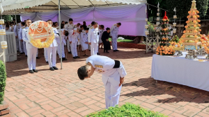 มรภ.เทพสตรี ร่วมพิธีวันคล้ายวันสวรรคตพระบาทสมเด็จพระจอมเกล้าเจ้าอยู่หัว