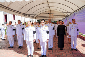 มรภ.เทพสตรี ร่วมพิธีวันคล้ายวันสวรรคตพระบาทสมเด็จพระจอมเกล้าเจ้าอยู่หัว