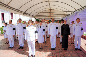 มรภ.เทพสตรี ร่วมพิธีวันคล้ายวันสวรรคตพระบาทสมเด็จพระจอมเกล้าเจ้าอยู่หัว