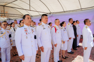 มรภ.เทพสตรี ร่วมพิธีวันคล้ายวันสวรรคตพระบาทสมเด็จพระจอมเกล้าเจ้าอยู่หัว
