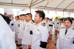 มรภ.เทพสตรี ร่วมพิธีวันคล้ายวันสวรรคตพระบาทสมเด็จพระจอมเกล้าเจ้าอยู่หัว