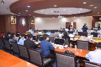 การประชุมพิจารณาจัดสรรงบประมาณสำหรับหน่วยงานสนับสนุนการผลิตบัณฑิต ประจำปีงบประมาณ พ.ศ.2565