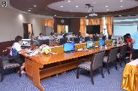 การประชุมพิจารณาจัดสรรงบประมาณสำหรับหน่วยงานสนับสนุนการผลิตบัณฑิต ประจำปีงบประมาณ พ.ศ.2565