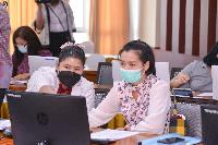 การประชุมชี้แจงการเบิกจ่ายงบประมาณของหน่วยงานในสังกัดมหาวิทยาลัยราชภัฏเทพสตรี ครั้งที่ 1/64
