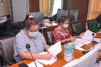 การประชุมชี้แจงการเบิกจ่ายงบประมาณของหน่วยงานในสังกัดมหาวิทยาลัยราชภัฏเทพสตรี ครั้งที่ 1/64