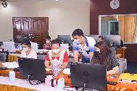 การประชุมชี้แจงการเบิกจ่ายงบประมาณของหน่วยงานในสังกัดมหาวิทยาลัยราชภัฏเทพสตรี ครั้งที่ 1/64