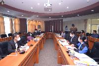 การประชุม คกก.พิจารณากลั่นกรองเพื่อทำสัญญาจ้างของพนักงานในสถาบันอุดมศึกษาฯ ครั้งที่ 4/64