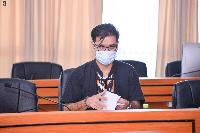 การประชุม คกก.พิจารณากลั่นกรองเพื่อทำสัญญาจ้างของพนักงานในสถาบันอุดมศึกษาฯ ครั้งที่ 4/64