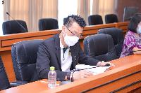 การประชุม คกก.พิจารณากลั่นกรองเพื่อทำสัญญาจ้างของพนักงานในสถาบันอุดมศึกษาฯ ครั้งที่ 4/64
