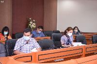 การประชุม คกก.พิจารณากลั่นกรองเพื่อทำสัญญาจ้างของพนักงานในสถาบันอุดมศึกษาฯ ครั้งที่ 4/64
