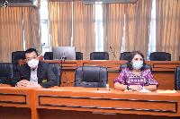 การประชุม คกก.พิจารณากลั่นกรองเพื่อทำสัญญาจ้างของพนักงานในสถาบันอุดมศึกษาฯ ครั้งที่ 4/64