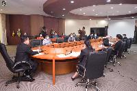 การประชุม คกก.พิจารณากลั่นกรองเพื่อทำสัญญาจ้างของพนักงานในสถาบันอุดมศึกษาฯ ครั้งที่ 4/64