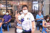 อธิการบดีให้กำลังใจบุคลากร มรภ.เทพสตรี รับการฉีดวัคซีนโรคโควิด-19 กว่า 100 คน พร้อมขอบคุณบุคลากรทางการแพทย์ 