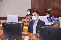 การนำเสนอแผนงานวิจัยภายใต้โครงการอบรมเชิงปฏิบัติการการพัฒนาข้อเสนอโครงการวิจัยให้สอดคล้องกับแผนงานเชิงกลยุทธ์ฯ