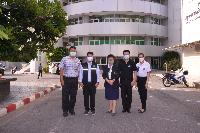 กรมปศุสัตว์ กระทรวงเกษตรและสหกรณ์ ลงพื้นที่พ่นน้ำยาฆ่าเชื้อ COVID-19 ภายในมหาวิทยาลัย