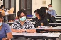 การอบรมเชิงปฏิบัติการแนวทางการสร้างสรรค์ผลงานสำหรับครูศิลปะ (การระบายสีน้ำ)